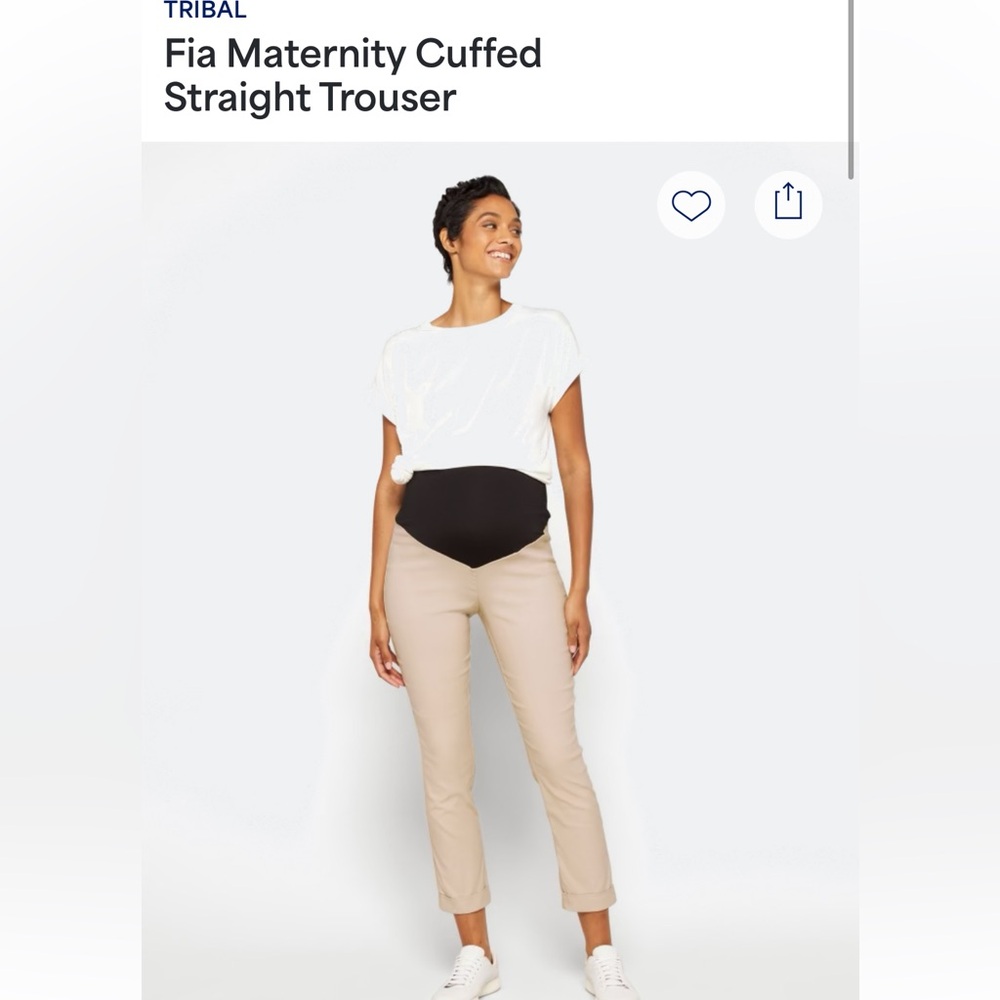 New (tags detached) Tribal Maternity Trouser Straight Leg